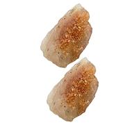 SAFIGLE Piedras de Cristal Chakras Naturales 2 Piezas Varios Estilos Piedra de Energía para Terapia y Fácil de Llevar Adecuado para Obsequio o Decoración Varios estilos