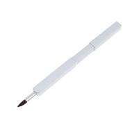 SAFIGLE Pincel de Labios Retráctil con Diseño Telescópico, Cerdas de Nailon y Tubo Metálico, Práctico para Maquillaje Diario y Fácil de Llevar