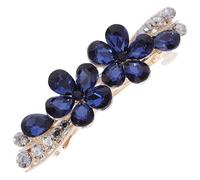 SAFIGLE pinza de pelo de de imitación mini pinzas para el cabello No acortar chicas invitado clips de pelo brillo para mujeres pinzas para el cabello de baile Aleación de zinc