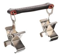 SAFIGLE Pinza Metálica para Lienzo Húmedo de Acero Inoxidable Clip de Separación para Marco de Pintura al Óleo Correa Soporte Ergonómico para Transportar y Secar Lienzos Herramienta