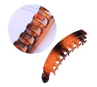 SAFIGLE Pinzas Pelo De Plátano Grandes 6 Piezas Color Caparazón De Tortuga Dientes Para Cabello Largo Recogido Mujer Uso Diario Fiesta Playa