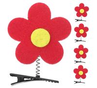 SAFIGLE Pinzas Pelo Flores Pequeñas 10 Piezas Tamaño Pequeño para Niñas Decoración de Cabello de Fiesta Accesorio de Dibujos Animados para Cabello de Todo Tipo en Eventos y Celebraciones