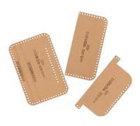 SAFIGLE Plantilla de Patrón de Billetera de Cuero DIY Troqueles de Corte de Cuero en Papel Kraft Plantilla Multiusos para Hacer Monedero y Cartera Artesanal Tamaño Ab-300