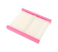 SAFIGLE Plantillas De Práctica De Decoración De Uñas 48 Colores Tamaño Compacto Muestrario Forma De Abanico Color Rosa Para Manicuristas a Domicilio y Salones Expositor Ahorrador De Espacio