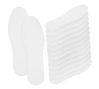 SAFIGLE Plantillas Para Zapatos De Papel Desechables 20 Pares Talla 41 Blancas Transpirables Absorbentes De Sudor Comodidad Diaria Reparación De Suela Hombres y Mujeres