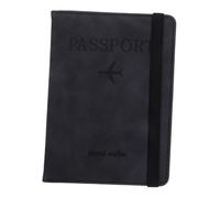 SAFIGLE Porta Pasaporte Multifuncional Sintética Ranuras Tarjetas Protector Viaje