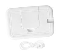 SAFIGLE Poseedor Estuche Portátil Para Pañuelos Húmedos Contenedor De Toallitas Para Bebé Soporte Para Toallitas Húmedas Calentador De Pañales Auto Aleación De Aluminio Termostato Viajar