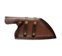 SAFIGLE Protector de Cuchillas y Funda de Cuchillo Portátil de Cuero Hecho a Mano para Uso en Cocina Profesional y Carniceros