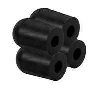 SAFIGLE Punta de Contrabajo de Goma Antideslizante 10 Mm, Protector para Clavija de Contrabajo, Kit 4 Piezas para Accesorios de Instrumentos, Soporte Estable para Uso en Actuaciones Musicales