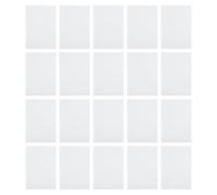 SAFIGLE Recambio de Papel A4 para Álbum de Pegatinas, 200 Hojas de Papel de Liberación Doble Cara de 120 G 30 Agujeros, Hojas Sueltas Reforzadas para Carpetas de Scrapbooking