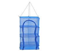 SAFIGLE Red de Secado Plegable Colgante de Malla 4 Capas 35X35X65 CM para Pescado Frutas y Verduras Tendedero Compacto para Deshidratación al Aire Libre Cesta Ventilada para Cocina y