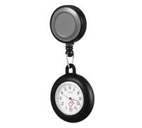 SAFIGLE Reloj De Enfermera Broche De Identificación Moderno Clip para Estudiantes Reloj De Bolsillo Diseño Creativo para Uso Hospitalario