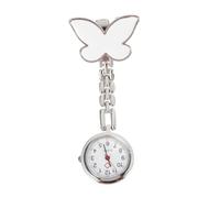 SAFIGLE Reloj De Enfermera De Bolsillo para Mujer Clip, Diseño De, Color Blanco, Práctico y Durable, Adecuado para Personal Médico Hospital