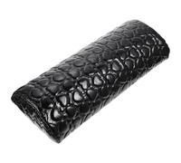 SAFIGLE Reposamanos Love-heart para Manicura Almohada de Mano de Pu Negra, Cómoda y Elegante para Reducir la Fatiga de Muñeca en Salones Profesionales y DIY en Casa