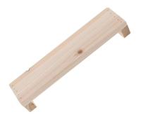 SAFIGLE Reposamuñecas de Madera Pequeño para Dibujo y Cerámica Soporte Manual Ergonómico Superficie Lisa Herramienta de Arte Portátil para Caligrafía y Manualidades