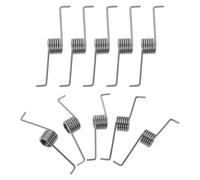 SAFIGLE Resorte de Torsión de Acero Inoxidable 09X7X20 MM 20 Piezas para Tapa de Cubo de Basura Repuesto para Mecanismo de Bisagra Accesorio para Contenedores de Cocina y Oficina