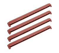SAFIGLE Rieles Deslizantes de Plástico para Cajones de Armario 2 Juegos de Guías Laterales de 235 MM Patas Compatibles Muebles y Teclados