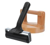 SAFIGLE Rodillo de Impresión Artesanal de Madera para Proyectos Creativos de Linograbado con Precisión Segura Adecuado para Interacción entre Padres E Hijos