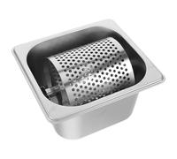 SAFIGLE Rodillo de Mantequilla de Acero Inoxidable 18 L Soporte Esparcidor Multifuncional para Pan Hamburguesas y Repostería Dispensador Duradero para Cocina Comercial y Uso en