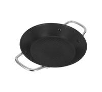 SAFIGLE Sartén Antiadherente Acero Inoxidable Doble Asa Plancha para Tortillas y Bistec Cocina Saludable con Revestimiento Antiincrustante para Reuniones Familiares