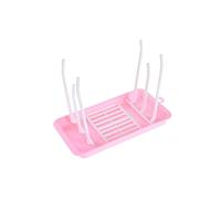 SAFIGLE Seca Biberones Plegable Tendedero Plegable Biberón De Leche Secador De Platos Para Biberones Estante De Secado De Botellas Botellero Bebé