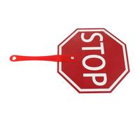 SAFIGLE Señal de Stop Asa Portátil para Aula Paleta de Parada Reutilizable Ligera Material Escolar para Jurado y Evaluación Herramienta Práctica para Interacción y Gestión Educativa