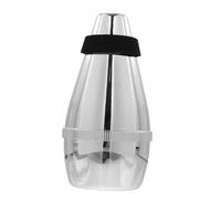 SAFIGLE Silenciador para Trompeta Pequeño Abs Plata, Accesorio para Instrumentos Musicales, para Reducir Sonido, Práctica Silenciosa, Parte de Trompeta Profesional