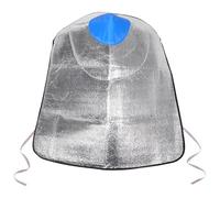 SAFIGLE Sombrero Capucha Cónico para Protección Solar y Lluvia, Funda para Sombrero de Paja, Tamaño Extragrande 97x86x53 Cm, Adecuado para Trabajo al Aire Libre