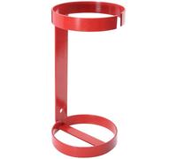 SAFIGLE Soporte de Pared para Extintor de Incendios, Soporte Metálico de Hierro, Rojo, Soporta hasta 4kg, para Hogar, Coche, Caravana o Camión