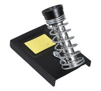 SAFIGLE Soporte Metálico para Soldador Portátil C-4, Estación de Soldadura Robusta y Estable Doble Protección, Accesorio Versátil para Bricolaje y Equipos Eléctricos