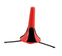 SAFIGLE soporte pequeño soporte para clarinete soporte de oboe portátil flauta soporte de clarinete portátil soporte de clarinete desmontable pliegue Accesorios Metal rojo