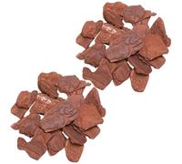 SAFIGLE Sustrato de Astillas Naturales con Estructura Aireada | Piezas Uniformes y Pulidas, Superficie Lisa sin Astillas, Adecuado para Tortugas y Dragones Barbudos