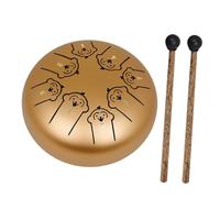 SAFIGLE Tambor De Lengüeta De Acero 5.5 Pulgadas Steel Tongue Drum Para Principiantes y Adultos Fácil De Usar