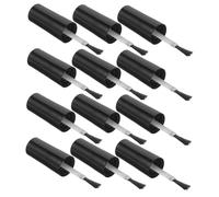 SAFIGLE Tapas Cepillo para Botellas de Esmalte de Uñas, 20 Piezas Pinceles para Pintura Gel y Accesorios de Salón de Uñas