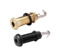 SAFIGLE Tapón De Pata Larga Para Guitarra Conector Jack Rosca Cilíndrica Función De Entrada Salida Para Instrumentos Musicales