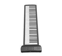 SAFIGLE Teclado De Piano Portátil De Teclas Enrollable Resistente Caídas Sonido De Piano
