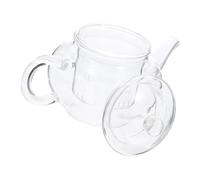 SAFIGLE Tetera de Vidrio Transparente de 250 Ml con Infusor Extraíble Resistente al Calor y Alta Borosilicato Adecuado para Té de Flores Té Kung Fu y Medicina Herbal Uso Doméstico y