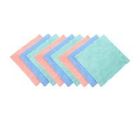 SAFIGLE Toalla Desmaquillante de Microfibra 10 Pcs Suave y Absorbente Colores Diversos para Limpieza Facial Reutilizable y Portátil para Mujer y Hogar