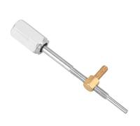 SAFIGLE Tornillo de Metal de Aleación de Zinc Accesorio Resistente para Rana de Violín en Color Plata Adecuado para Instrumentos Musicales y Mantenimiento