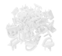 SAFIGLE Traje Para Niños 50 Pcs Cinturón De Protección Anti-choque Del Zócalo Protectores De Salida Cubre Enchufes Para Tomacorrientes Cubierta Del Interruptor Bebé El Plastico Manejar