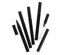 SAFIGLE Tubo de Delineador de Ojos Vacío 3 Unidades 1 Ml Surtido Puntas de Pincel Negro Recargable para Maquillaje Profesional y Uso Cosmético