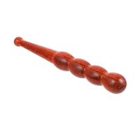 SAFIGLE Varilla De Masaje Corporal De Madera De Sándalo Roja, Pluma De Puntos De Acupuntura Manual, Compacto y Ligero, Para Masaje De Pies y Cuidado Piel Uso Doméstico y Salón De Belleza