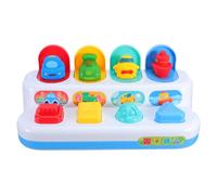 SAFIGLE Vehículo sensorial desplegable - Juguete interactivo Montessori para bebés y niños pequeños: juguete de causa y efecto - Aprendizaje temprano STEM - Desarrollo del bebé: clasificación