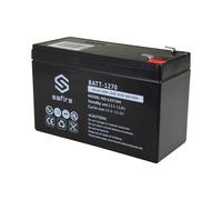 SAFIRE BATT-1270 Batería recargable - Tecnología plomo ácido AGM - Voltaje 12 V - Capacidad 7.0 Ah - 93.5 x 151 x 65 mm / 2100 g