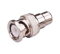 SAFIRE CON210 Conector - BNC macho - RCA hembra - 25 mm (Fo) - 10 mm (An) - 5 g