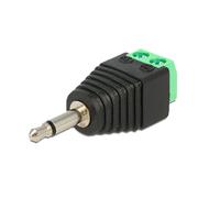SAFIRE CON297 Conector - Jack 3.5 mm Mono - Salida +/ de 2 terminales - 41 mm (Fo) - 14 mm (An) - 5 g