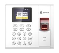 Safire - Control de Presencia | Huella, Tarjeta RFID y Teclado | Capacidad de 1.000 Huellas y 100.000 Registros | con Software Incluido