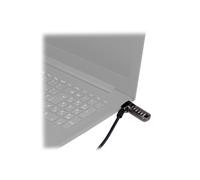 SAFIRE SF-EASROPE-200 EAS-Diebstahlschutzkabel - Geeignet für Laptops - Öffnung mit 4-stelligem Code - Schlossabmessungen: 5