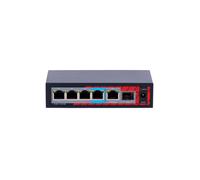 SAFIRE SF-POE-EXT0604-GF-60 PoE-Extender Safire. - Unterstützt moderne IEEE 802.3af/at/bt-Standards. - Verfügt über 6 Ports (4 P