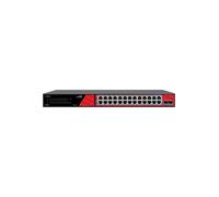 SAFIRE SF-SW2824HIPOE-GMF-300 Safire Switch Hi-PoE - 24 Ports + 2,5GE SFP-Uplink + 2 RJ45-Uplink - Portgeschwindigkeit Gigabi